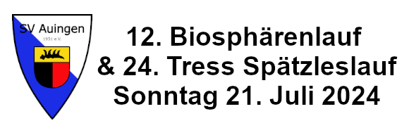 12. Biosphärenlauf & 24. Tress Spätzleslauf