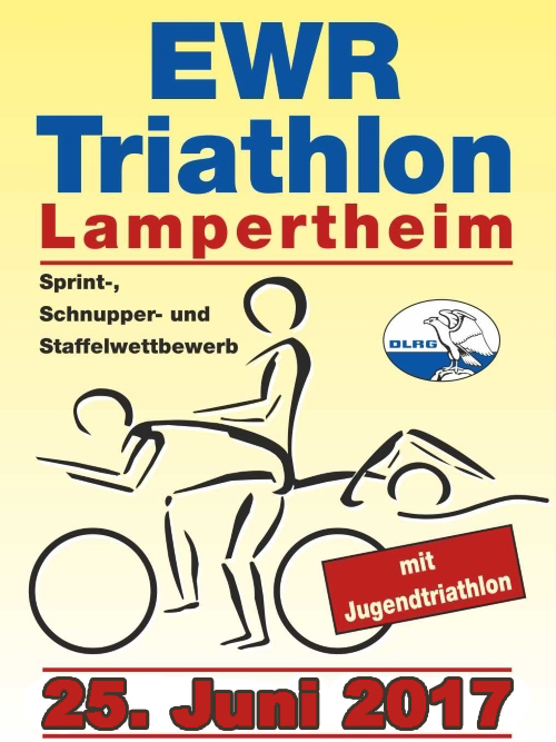 EWR Triathlon Lampertheim 2017