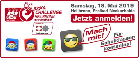 Junior Challenge Heilbronn / Schüler- und Jugend Swim & Run 2019